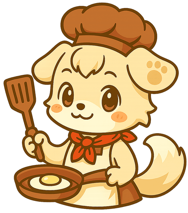 Paw Print Kitchen - Dog Chef Logo